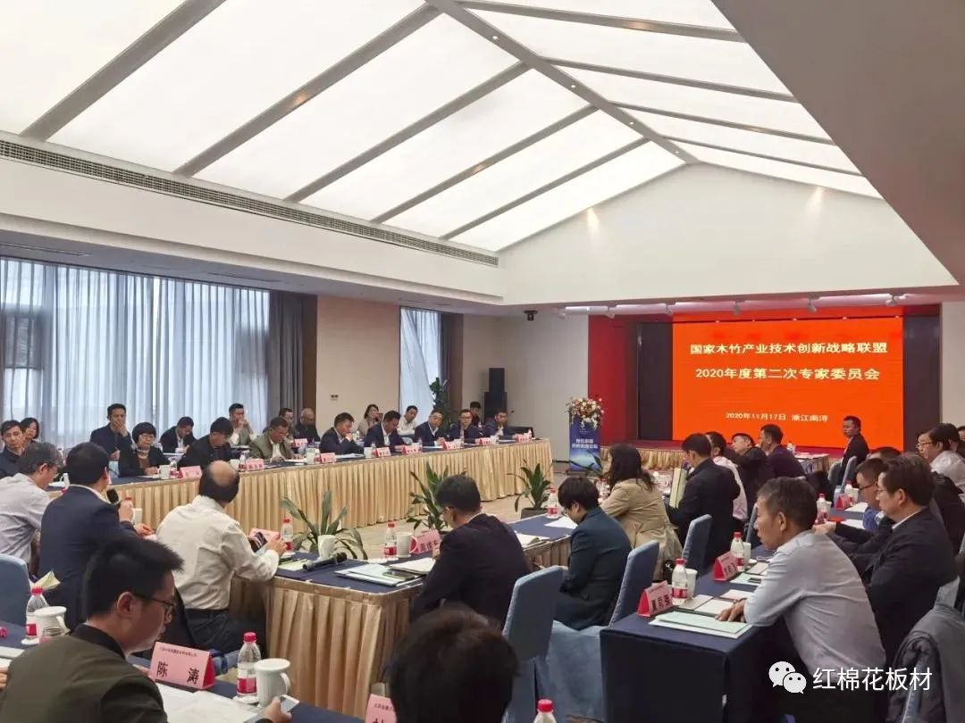 红棉花板材 | 国家木竹产业技术创新战略联盟2020年度第二次专家委员会圆满召开